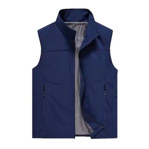 Gilet de travail extérieur respirant personnalisé avec logo imprimé, multi-poches, sans manches, pour photographe, pêcheur, gilet utilitaire - Product Image 4