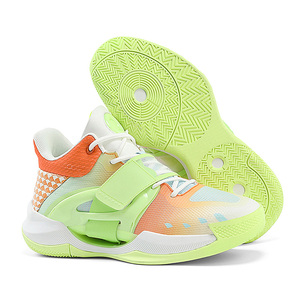Chaussures de <span class=keywords><strong>basket</strong></span>-ball <span class=keywords><strong>pour</strong></span> hommes avec support orthopédique Conception large largeur <span class=keywords><strong>pour</strong></span> <span class=keywords><strong>pieds</strong></span> <span class=keywords><strong>plats</strong></span> Technologie respirante supérieure en tricot et anti-renversement - Product Image 3