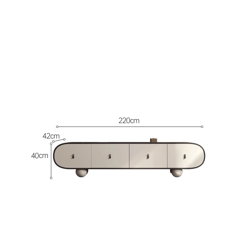 Designer-designed TV stand (2.2M)