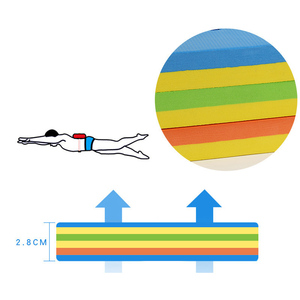 Bơi Đào Tạo EVA Dày Dành Cho Người Lớn Trẻ Em Lướt Nước Người Mới Bắt Đầu Lớn Nổi Vành Đai Eo Trở Lại Float Hội Đồng Quản Trị - Product Image 3