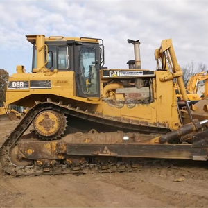 Bulldozer d'occasion Cat D8R de grande capacité, peinture d'origine japonaise, Caterpillar D8R d'occasion, modèle 2018, capacité de bulldozing de 4,5 m - Product Image 1