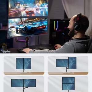 Type de pince type de mur <span class=keywords><strong>articulé</strong></span> best-seller <span class=keywords><strong>bras</strong></span> de moniteur personnalisé doubke mobile thinkwise 13-32 pouces <span class=keywords><strong>bras</strong></span> unique DM09-04 - Product Image 6