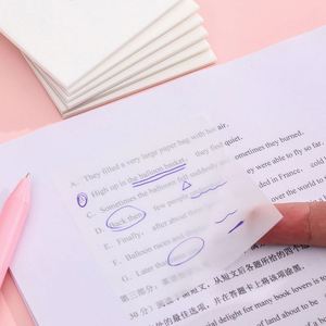 Bloc de Notas Transparente Creativo de PET, Notas Adhesivas que Cambian de Color con la Luz, Material Escolar Personalizado, Papelería Kawaii - Product Image 4