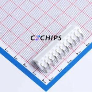 W396110K-11PY2113 Wire-to-Board Pin Header Bent Lead Through Hole,P=3.96mm Connector 1x11P 3.96mm Right Angle Insert VH - Product Image 2