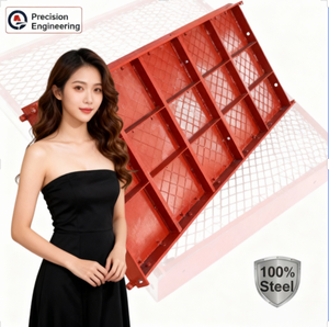 Tùy chỉnh hiện đại cường độ cao thép xây dựng bê tông tường kim loại khuôn bảng ván khuôn cho nền móng - Product Image 1