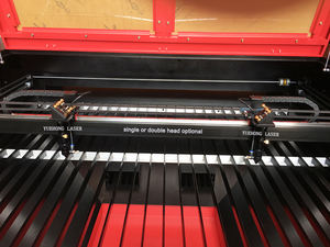 1300x900mm 2 cabezales 80W 100W 130W 150 vatios para máquina de corte láser de acrílico/madera/Mdf/tela/cuero - Product Image 6