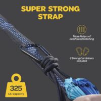 Hamac simple en nylon ripstop léger et portable, de haute qualité, résistant, pour le camping, design personnalisé pour adultes