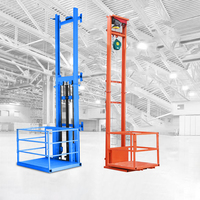 Monte-charge hydraulique électrique extérieur 2-12m pour entrepôt, petit élévateur domestique