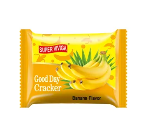 halal banana flavor biscuit for sale made in China