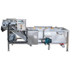 Laveuse de fruits multifonctionnelle à bande transporteuse la plus vendue pour gingembre, manioc et pommes de terre, de haute qualité - Product Image 2