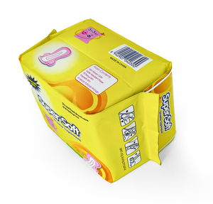 Materiale assorbente polimerico traspirante quotidiano di alta qualità e prezzo basso <span class=keywords><strong>assorbenti</strong></span> igienici da donna con stampa <span class=keywords><strong>blu</strong></span> - Product Image 3