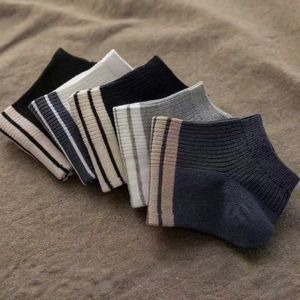Chaussettes courtes d'été pour hommes, basses, respirantes, en <span class=keywords><strong>coton</strong></span> et élasthanne, personnalisables, pour le sport et le quotidien, modèle bateau, vente chaude - Product Image 3