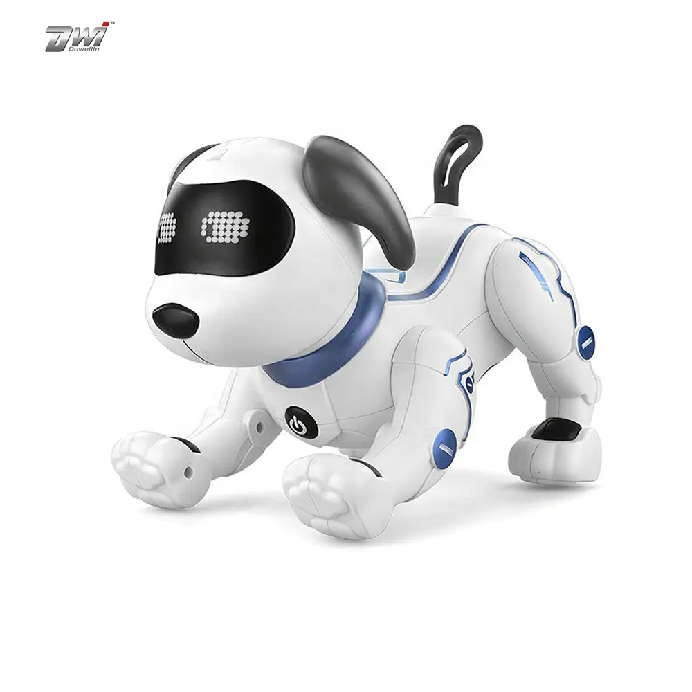 Electronic Pet Robot Dog Toy Interactive Walking Sing Dancing RC Smart Puppy Dog Robot With LED Light For Kids