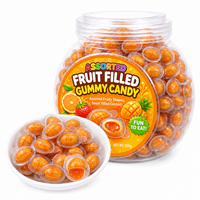 Bonbons Gélifiés Fourrés à la Confiture de Mangue en Forme d'Œil, Vente en Gros, OEM, Marque Privée, Halal, Fabricant Personnalisé, Fruits en Vrac, Doux, Moelleux, Sucrés, Producteur