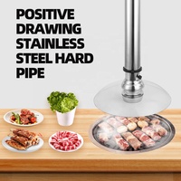 Tuyau d'évacuation de fumée pour barbecue sans fumée d'intérieur, tuyau d'évacuation de fumée coréen avec ventilateur d'évacuation de fumée