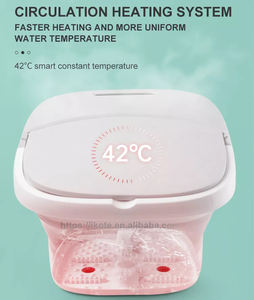 Macchina per la disintossicazione pieghevole massaggiatore per bagno a piedi e terme termali termali termali a riscaldamento costante a infrarossi con funzionalità di Comfort - Product Image 6