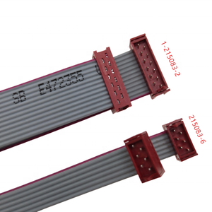 تخصيص المصنع 2*13 26pin أسود IDC أنثى مع حافة رمادي وردي مجموعة كابلات الشريط المسطحة - Product Image 2