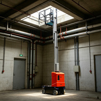 Plateforme élévatrice électrique hydraulique compacte 2-12m, très vendue, pour usine, entrepôt et maison