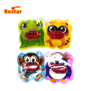 Hot Red Lips Halal Gummy Candy Sexy y Fancy Animal Shape Sabor afrutado <span class=keywords><strong>Kiss</strong></span> Lip <span class=keywords><strong>Jelly</strong></span> Candy Empaquetado en caja - Product Image 3