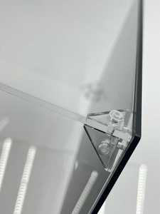 صندوق عرض أكريليك شفاف مخصص بباب أمامي قابل للفتح، علبة عرض منقوشة حسب الطلب للتماثيل والمقتنيات - Product Image 4