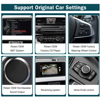 Autoradio multimédia avec écran tactile de 10,25 pouces pour BMW X1 F48 2015 2018 NBT, CarPlay sans fil, Android Auto, 1920*720, autoradio, navigation