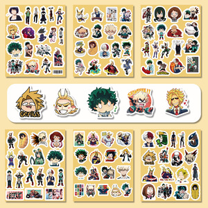 Lot de 50 autocollants PVC étanches personnalisés Anime <span class=keywords><strong>Jujutsu</strong></span> <span class=keywords><strong>Kaisen</strong></span> JJK pour la décoration de la maison et des enfants - Vente en gros - Product Image 2
