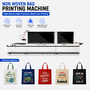 Stampante Digitale Industriale ad Alta Risoluzione per Sacchetti in Tessuto Non Tessuto - Soluzione per la Produzione di Imballaggi Personalizzati - Product Image 1