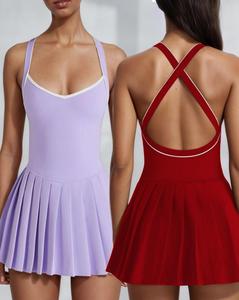 Falda de Tenis, Servicios de Personalización OEM y ODM, Logotipo de Faldas de Tenis, Nuevo Estilo Moderno, Fábrica China, Secado Rápido - Product Image 1