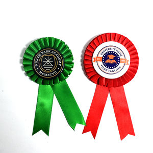 बच्चों की लड़कियों के लिए रिबन बटन बैज पुरस्कार सजावट - Product Image 4