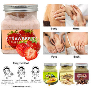 Nuevo <span class=keywords><strong>Exfoliante</strong></span> Corporal <span class=keywords><strong>para</strong></span> <span class=keywords><strong>el</strong></span> Cuidado <span class=keywords><strong>de</strong></span> la Piel, <span class=keywords><strong>Exfoliante</strong></span> Facial y Corporal <span class=keywords><strong>de</strong></span> Fresa, <span class=keywords><strong>Exfoliante</strong></span> Corporal Natural <span class=keywords><strong>de</strong></span> Frutas con Logotipo - Product Image 3