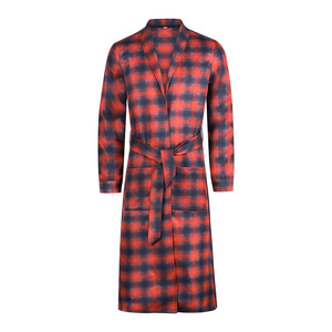 Gabardina Roja a Cuadros para Hombre, Disfraz de Cosplay para Halloween, Disfraz de Película - Product Image 3