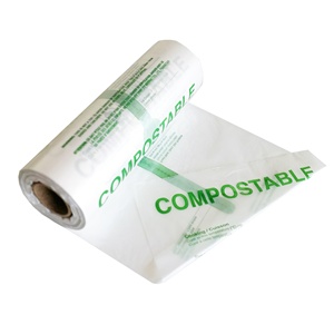 Hot Sale Biodegradable <b>Packaging</b> <b>Bag</b> Supermarket clear Fruit Vegetable Flat Produce <b>Bag</b> on Roll - Product Image 2