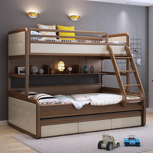 <span class=keywords><strong>Letto</strong></span> a Castello Nordico Bianco in Legno Massello con Sponde Alte e Basse e Finitura a Cera Morbida per Adulti e Ragazzi per Camera da <span class=keywords><strong>Letto</strong></span> o Appartamento - Product Image 2