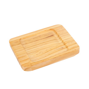 Assiette à steak carrée en fonte et base en bois, accessoires de cuisine, parfaite pour griller des casseroles et des poêles en <span class=keywords><strong>cuivre</strong></span> - Product Image 4