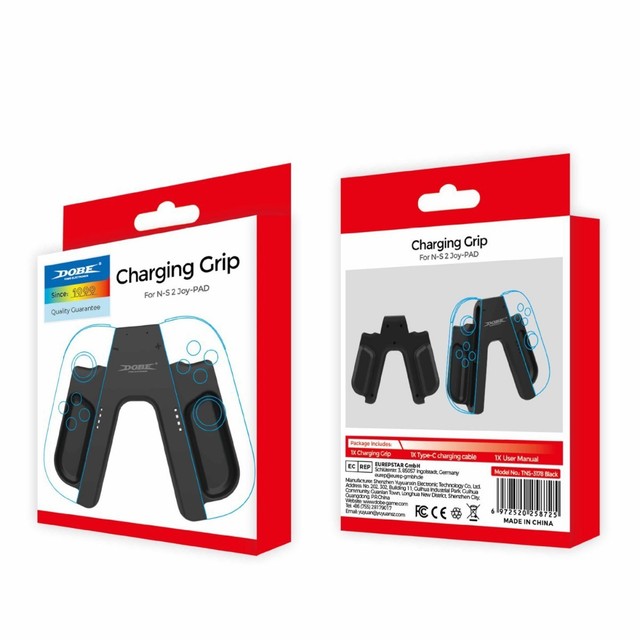 Hot Sale Game Accessories Charging Grip Handle Controller Bracket for NS Switch 2 Joy-Con