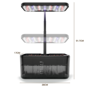Sistema de Cultivo Interior de 4.6L con Luz LED de Cultivo, Sistema de Riego Automático, Jardinera de Suelo, Kit Completo para Cultivo de Hierbas - Product Image 2