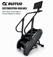 Appareil compact de cardio-training pour la remise en forme, avec écran intelligent rotatif et fonction de mise en miroir du téléphone, idéal pour les salles de sport