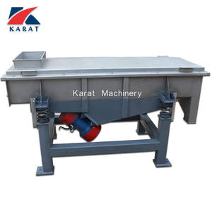 छोटी खनन रेत रैखिक कंपन स्क्रीन मशीन शेकर स्क्रीन सीव मशीन - Product Image 1