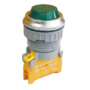 ไฟแสดงสถานะแบบกลม AP ขนาด 22 มม. 25 มม. พร้อมหลอด LED/ไส้หลอด และนีออน 110V/220VAC  ระดับการป้องกัน IP65  ตัวเลือกหลายสี (PLN-30) - Product Image 1