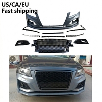 Kit carrosserie de pare-chocs avant style RSQ5 B9 avec calandre noire pour Audi Q5 SQ5 8R B8 2008 2009 2010 2011 2012