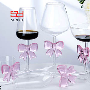 Copa de vino de cóctel con tallo de mariposa elegante con estilo personalizado para champán y Vinos Espumosos - Product Image 3