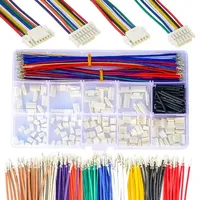 Kit Konektor JST GH1.25 GH 1.25mm 2/3/4/5/6/7/8/9/10Pin dengan Kabel Pre-Crimped 28AWG untuk Pengontrol Penerbangan Printer 3D