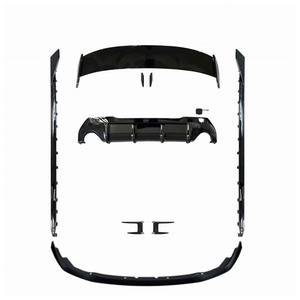 Alta qualità MP nero stile cavaliere anteriore labbro posteriore superiore alettone posteriore gonna laterale paraurti nuovo per <span class=keywords><strong>BMW</strong></span> <span class=keywords><strong>1</strong></span> <span class=keywords><strong>serie</strong></span> F40 <span class=keywords><strong>2019</strong></span> + - Product Image 1