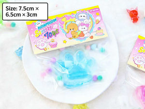 Jouet anti-<span class=keywords><strong>stress</strong></span> en forme de griffe de chat en poudre glacée - Matériel TPR Âge 14+ Jeu créatif pratique Communication parent-enfant - Product Image 4