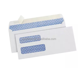 Busta del portafoglio di sicurezza aziendale da 24 libbre bianca con chiusura a forma di diamante incollata #9 #10 - Product Image 5