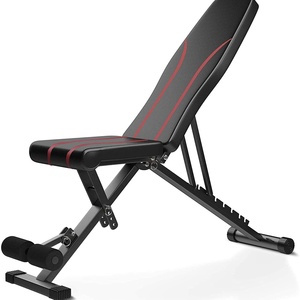 Banc <span class=keywords><strong>de</strong></span> musculation réglable pour salle <span class=keywords><strong>de</strong></span> sport à domicile, bancs d'entraînement <span class=keywords><strong>de</strong></span> force pliables multi-usages - Product Image 1