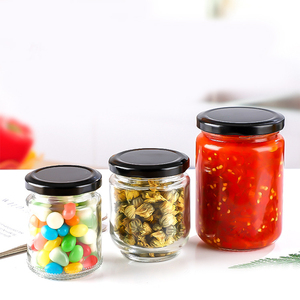 Chất Lượng Tốt 8Oz 12Oz 16Oz 240Ml 350Ml 500Ml 730Ml Gia Vị Mật Ong Mứt Thực Phẩm Lưu Trữ Chai Thủy Tinh & Lọ Với Nắp - Product Image 3