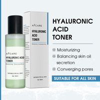Tonique Visage Personnalisé à l'Acide Hyaluronique, Biologique, Végétalien, à l'Aloe Vera et au Niacinamide, Sans Sulfate, Hydratant, Éclaircissant