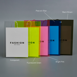 Hot quần áo treo thẻ quần áo nhãn tùy chỉnh in logo quần áo thẻ kinh doanh với logo tùy chỉnh rõ ràng nhựa trong suốt PVC - Product Image 4