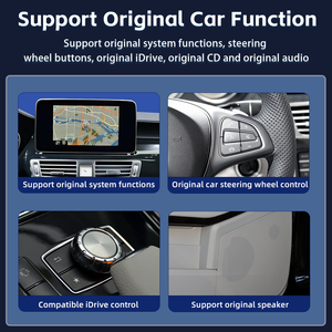 Autoradio Android Auto LELV Qualcomm 680 pour <span class=keywords><strong>Mercedes</strong></span> Benz Cls W218 X218 C218 2010-2013 Multimédia CarPlay sans fil GPS 2din - Product Image 6